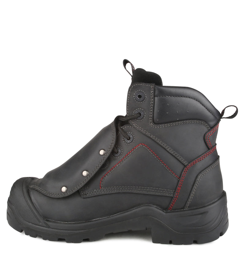 G2G, Black | 6" Work Boots | External Metguard Protection