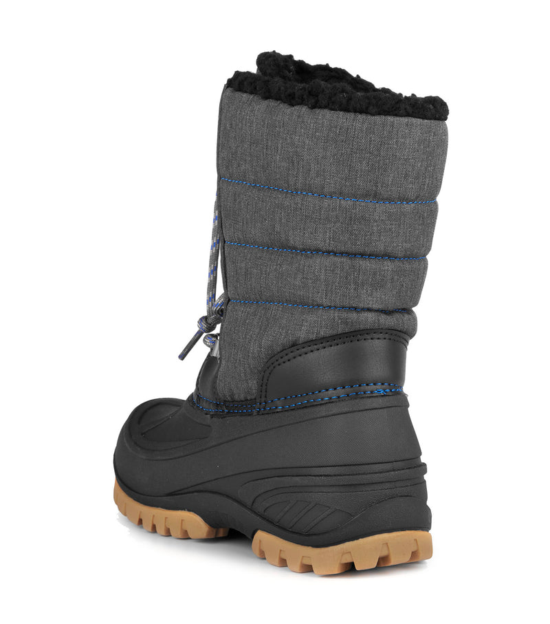Active, Black & Blue | Kids Winter Boots