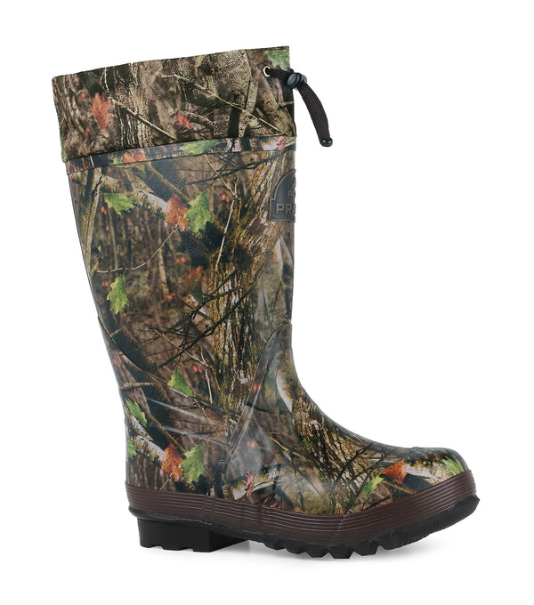 Prairie, Camo | 14''  Insulated Natural Rubber Rain Boots