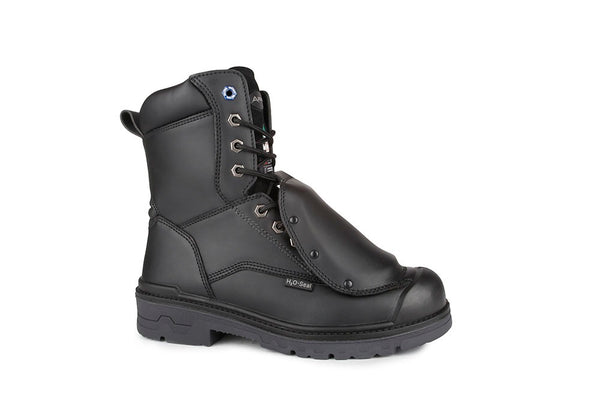 Progum-X-Met, Black | 8" Work Boots with External Metguard Protection