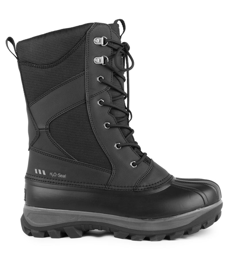 Finland, Black | 11'' Winter Boots | Removable Felt