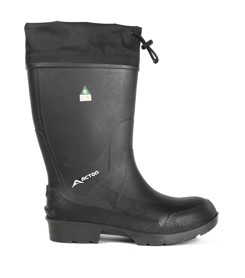 Stormy CSA, Black | 15'' Synthetic Rubber Insulated Work Boots