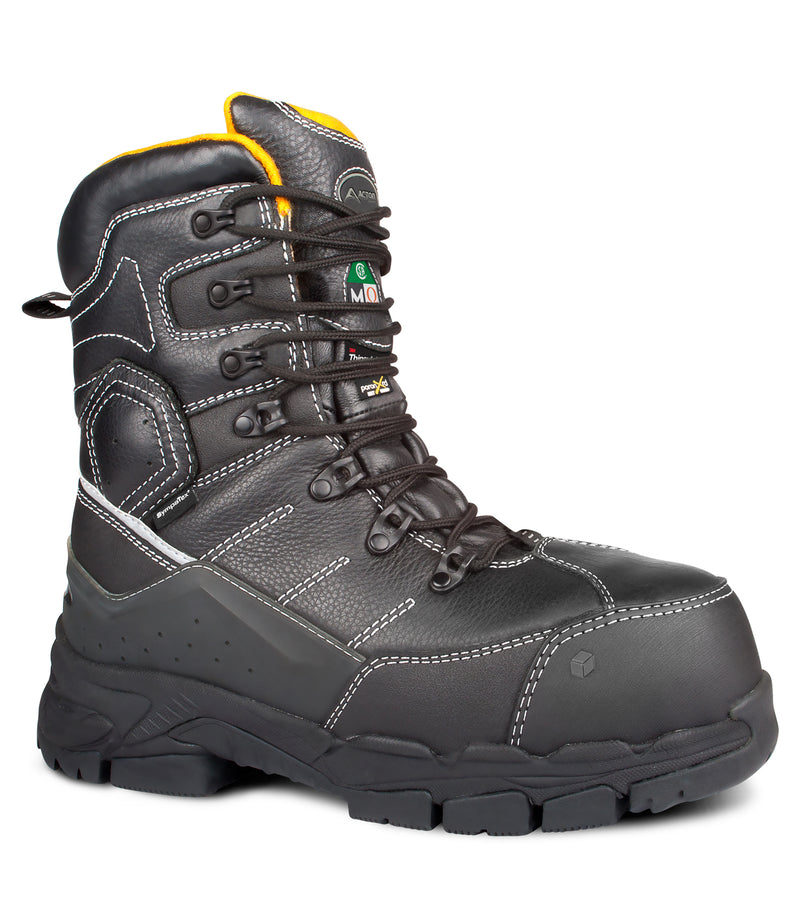 Cannonball, Black | 8'' Insulated Work Boots | Metgard Protection