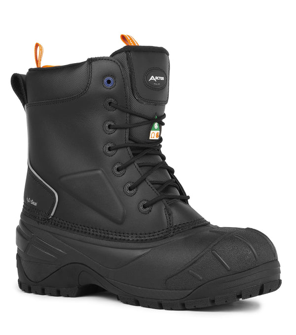 Winterforce, Black | 11'' Insulated Work Boots | Removable Felt