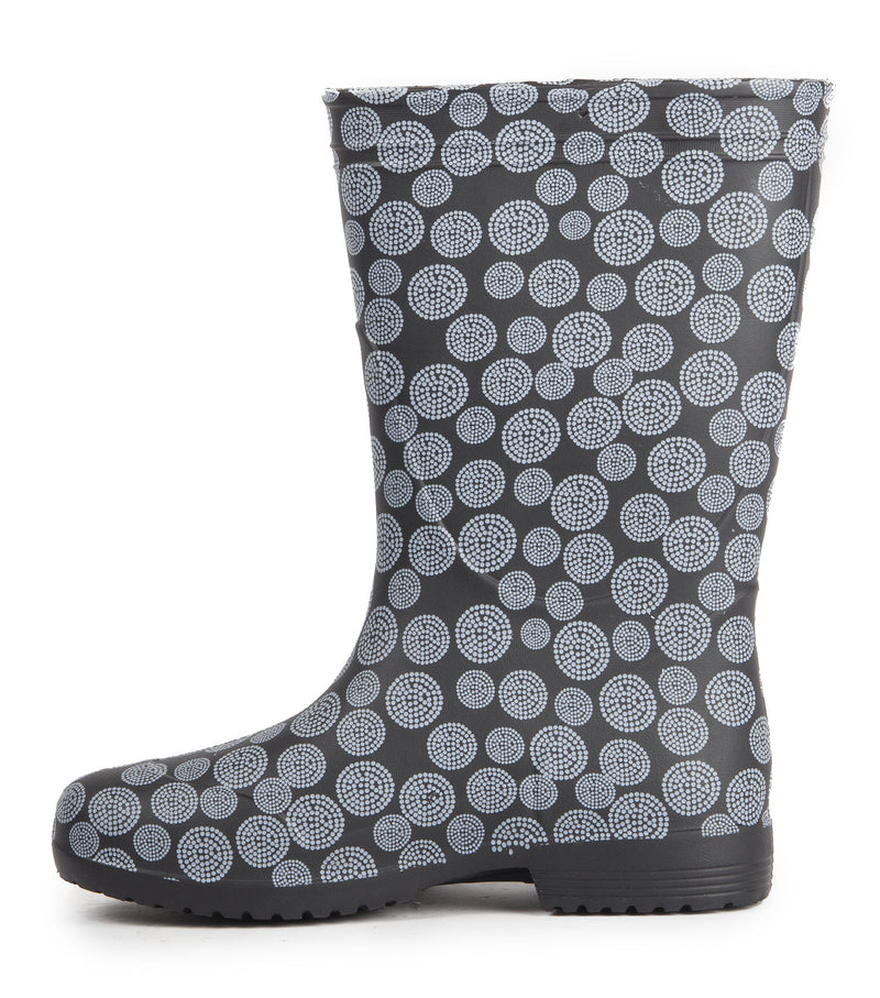 Parch, Gris / Noir | Bottes de pluie 11'' en EVA pour femme | Ultra lé