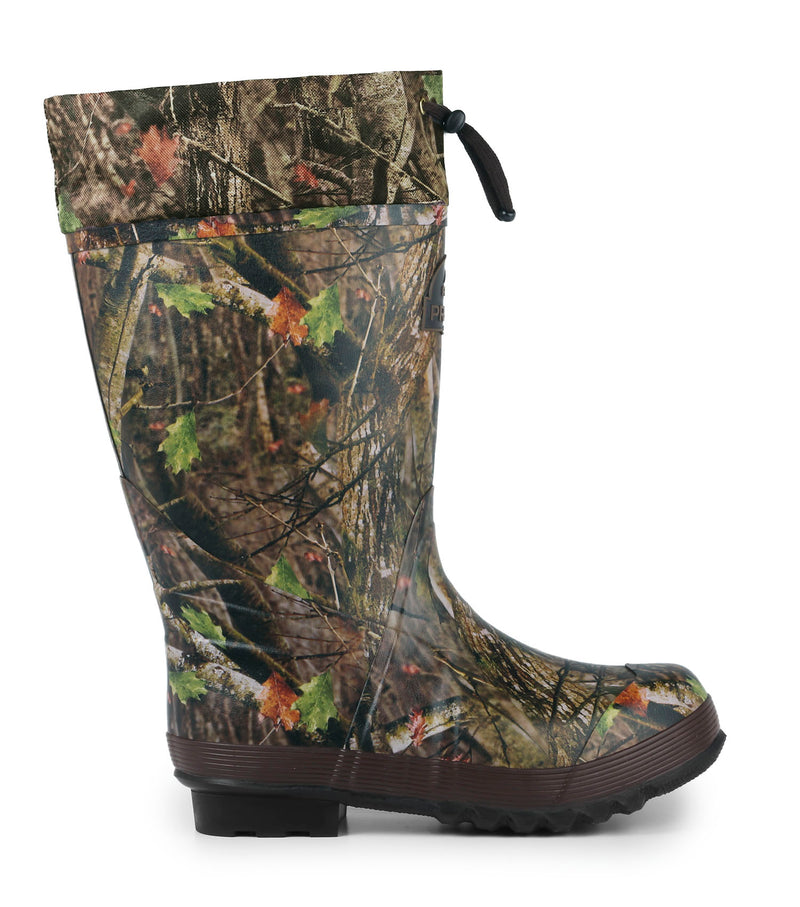 Prairie, Camo | Bottes de pluie 14'' isolées, en caoutchouc naturel