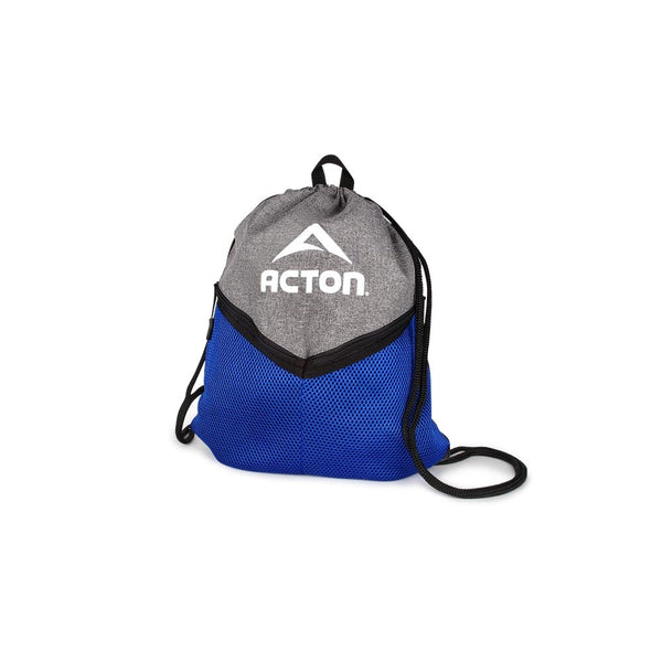 Acton Sports Bag, Grey and Blue