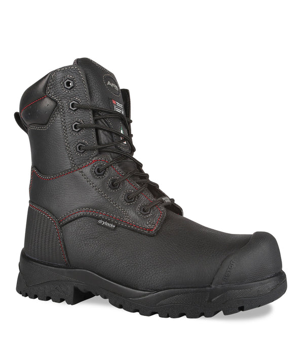 Magnetic, Black | 8'' Insulated Work Boots | 400 g Thinsulate 