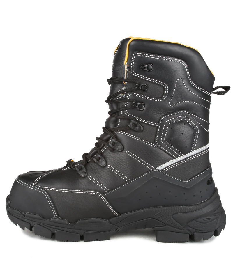 Cannonball, Black | 8'' Insulated Work Boots | Metgard Protection