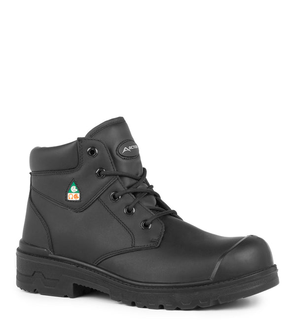 Pro6, Black | 6" Leather Work Boots 