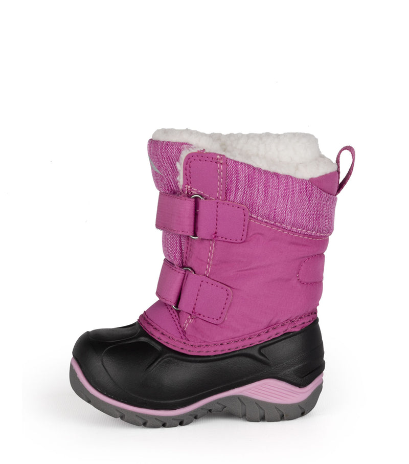 Kiddy, Rose | Bottes d'hiver pour enfants avec feutre amovible