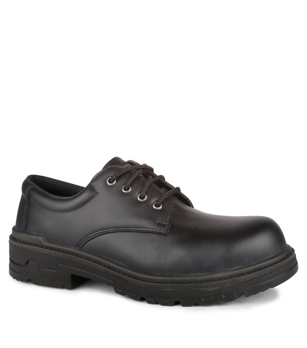 Protector, Black | Leather Work Shoes