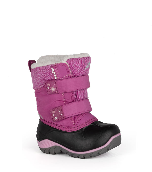 Kiddy, Pink | Baby Winter Boots with Removable Felt
