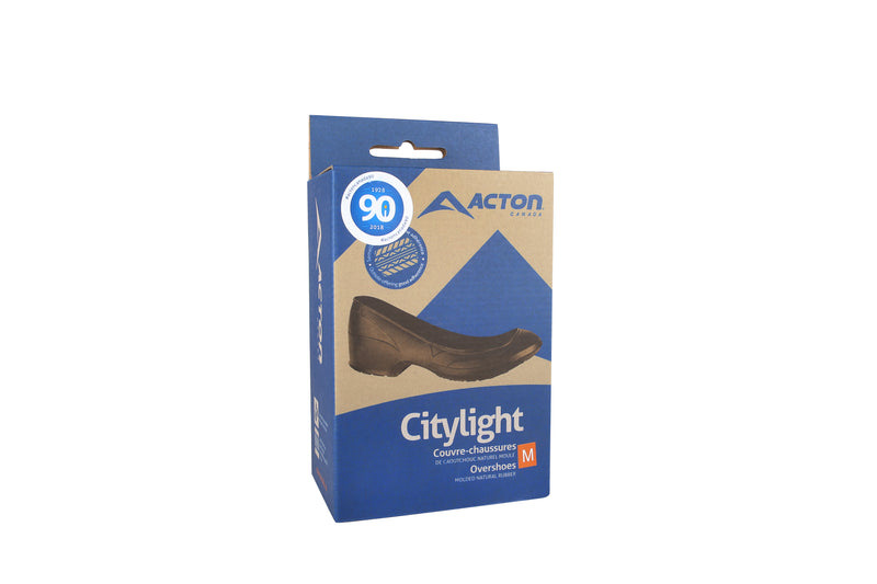 Citylight, Noir | Couvre-chaussures de ville en caoutchouc naturel