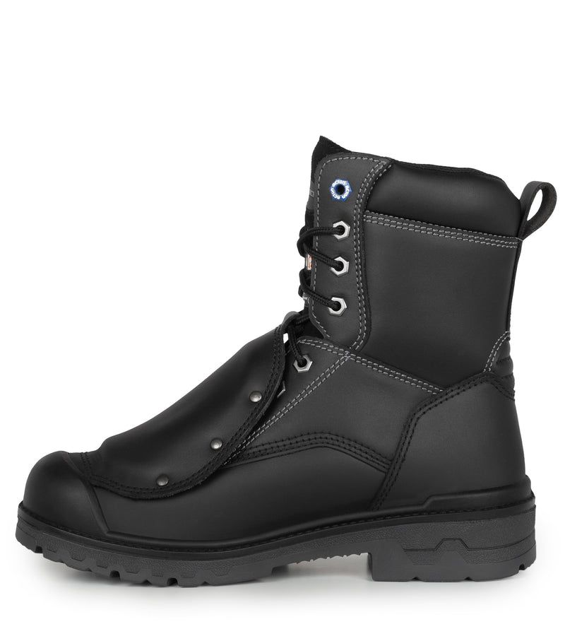 Progum-X-Met, Black | 8" Work Boots with External Metguard Protection