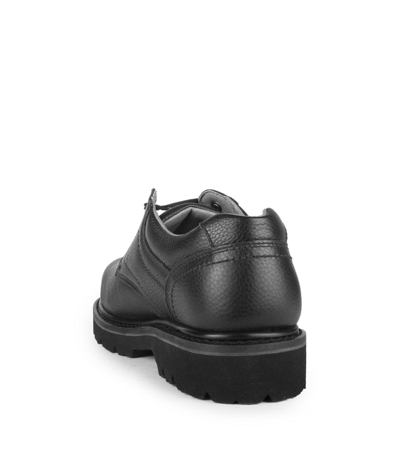 Giant, Black | Leather Work Shoes | Very Wide Fit (WWW)