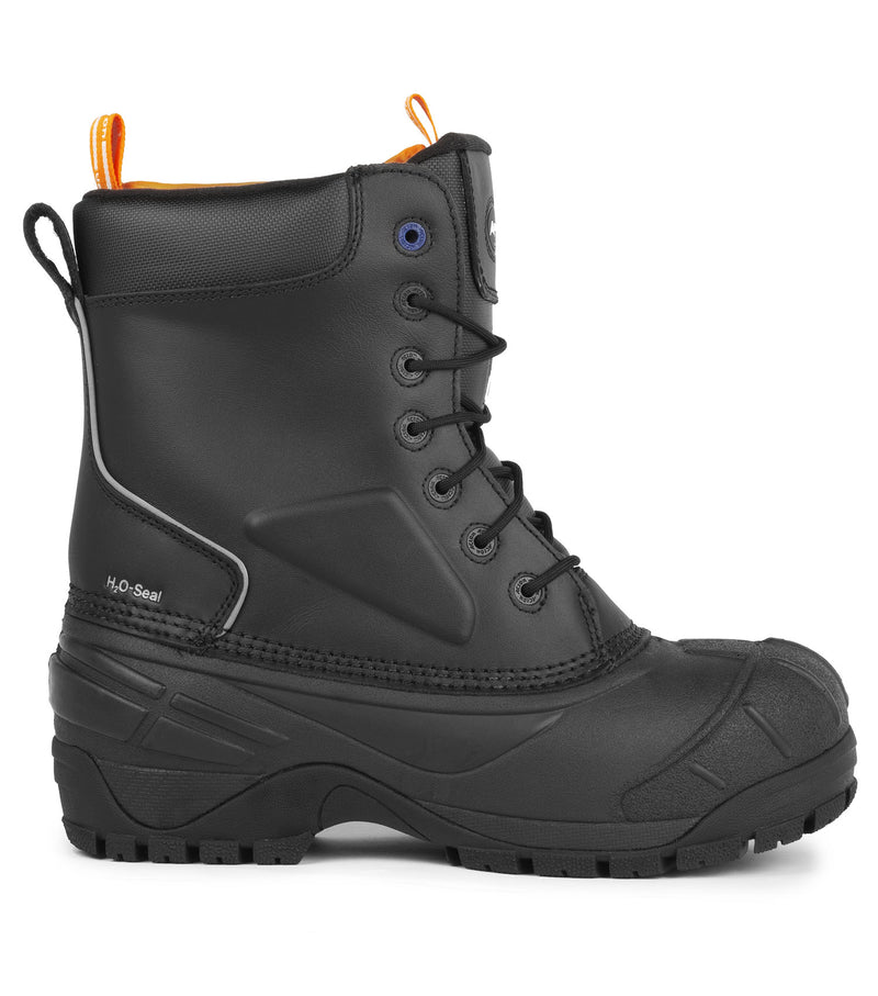 Winterforce, Black | 11'' Insulated Work Boots | Removable Felt