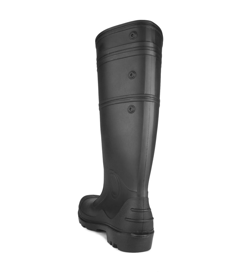 Function, Noir | Bottes de pluie imperméable 16'' en PVC