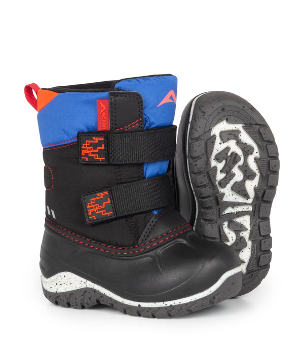 Kiddy, Blue | Kids Winter Boots with Removable Felt