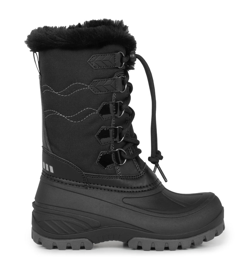 Spark, Black | Kids Winter Boots