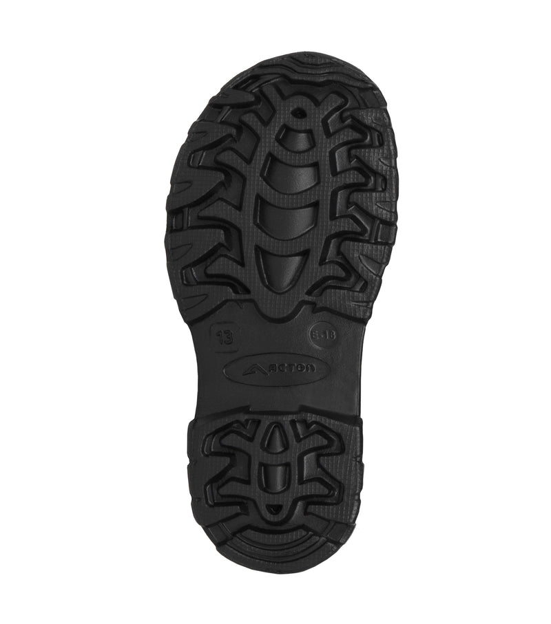 Slushy, Black | Kids EVA Insulated Rain boot with removable felt