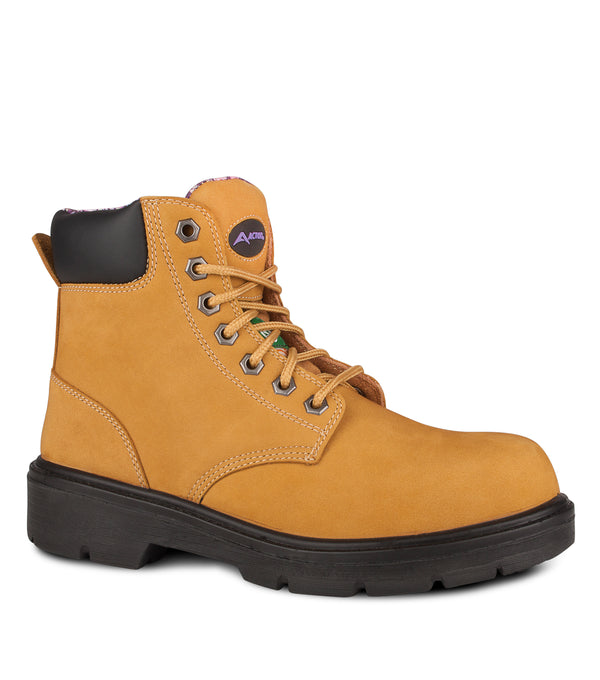 Prolady, Tan | 5'' Women's Nubuck Work Boots 