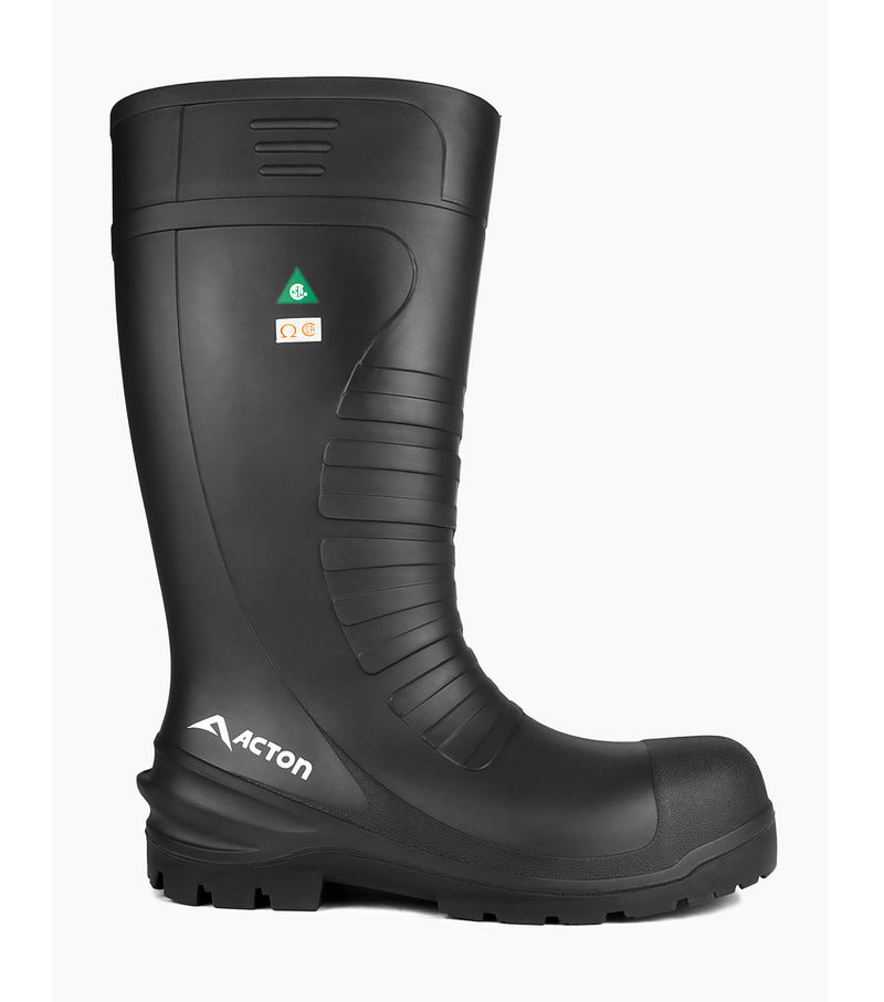 All Terrain, Black | 15'' Waterproof PU Work Boots