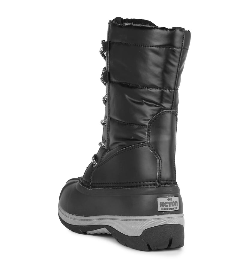 Roxane, Black | 9'' Women's Winter Boots | Removable Felt