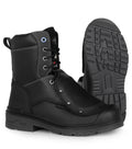 Progum-X-Met, Black | 8" Work Boots with External Metguard Protection