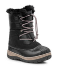 Lolly, Noir | Bottes d'hiver pour enfants avec feutre amovible