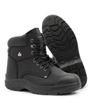 Protect6, Noir | Bottes de travail 6" en cuir