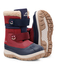 Taffy, Brique  | Bottes d'hiver pour enfants avec feutre amovible