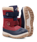 Taffy, Brique  | Bottes d'hiver pour enfants avec feutre amovible