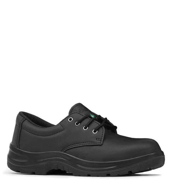 Protect, Black | Leather Work Shoes