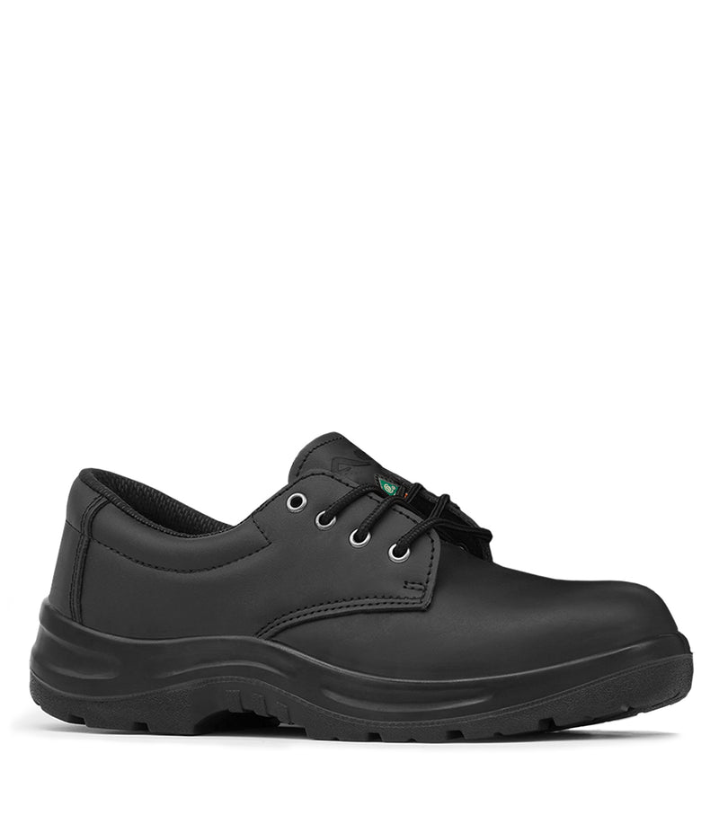 Protect, Black | Leather Work Shoes