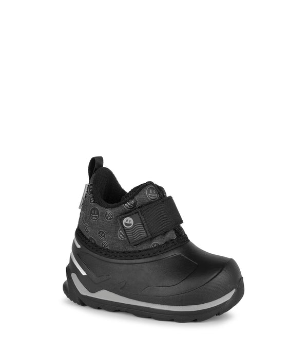 Duckies, Noir  | Bottes enfant mi-saison imperméables