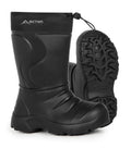 Slushy, Noir | Botte de pluie EVA enfant, doublure amovible isolée