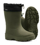 Squishy, Green | EVA Kids Rain Boot, Insulated Removable Liner