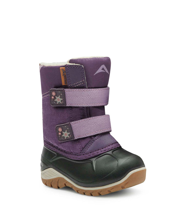 Kiddy, Purple | Baby Winter Boots with Removable Felt