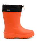 Squishy, Orange | Botte de pluie EVA enfant, doublure amovible isolée