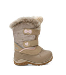 Frosty, Taupe | Bottes d'hiver enfants avec feutre amovible