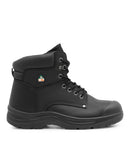 Protect6, Noir | Bottes de travail 6" en cuir