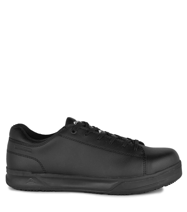 Freestyle Tech, Black | Vegan Mirofiber Work Shoes