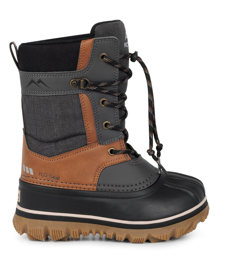 Electro, Tan | Bottes d'hiver pour enfants avec feutre amovible