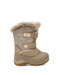 Frosty, Taupe | Bottes d'hiver bébé avec feutre amovible