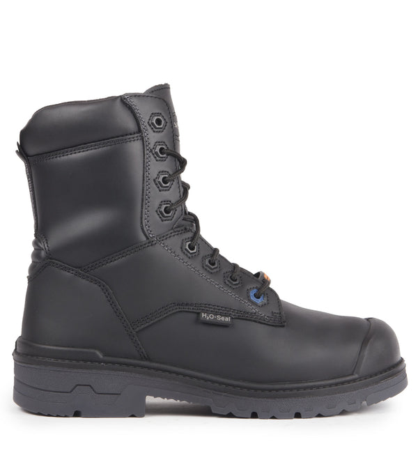 Progum-I-Met (Cuir), Noir | Bottes travail 8" protection métatarsienne