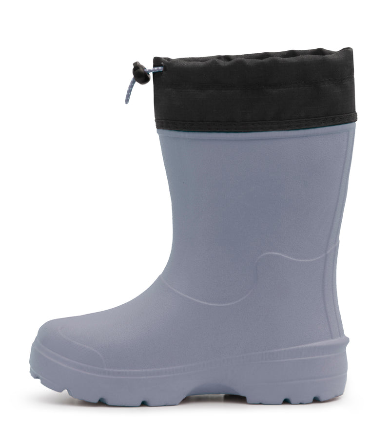 Squishy, Lavander | EVA Kids Rain Boot, Insulated Removable Liner