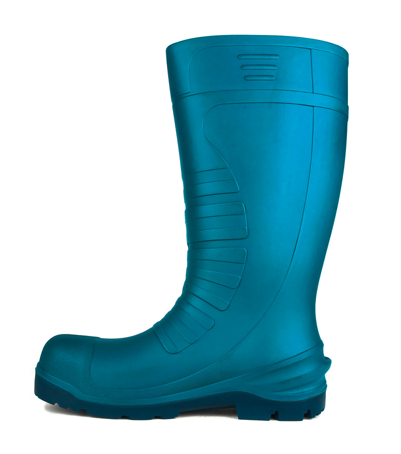 All Terrain, Blue 15'' Waterproof PU Work Boots