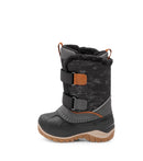 Frosty, Noir et rose | Bottes d'hiver bébé avec feutre amovible