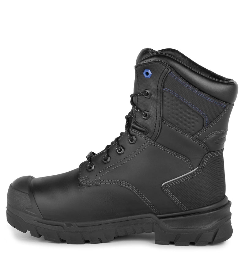 Crusher, Black | 8'' 600 g Insulated Work Boots | Flexible Metguard 